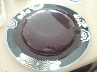 Glazed caek