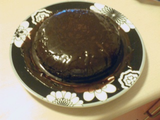 Unsliced caek