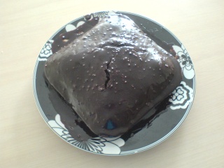 Glazed caek