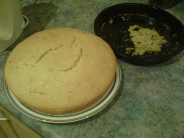 Cake on plate