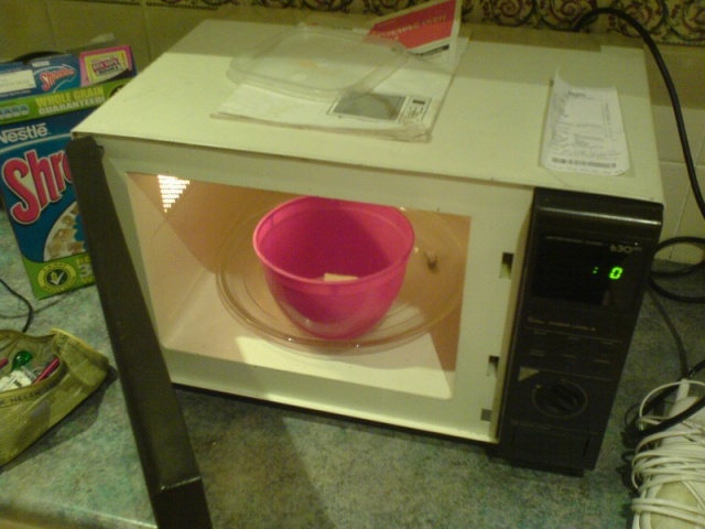 New retro microwave