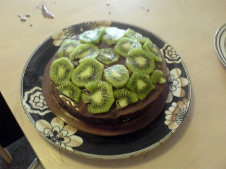 Evil kiwi cake of doom