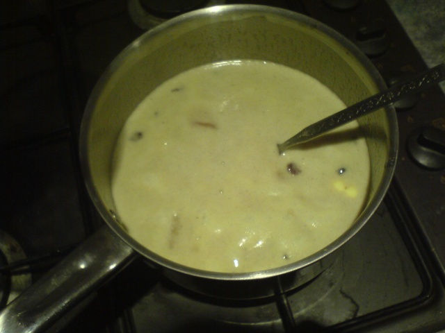 Bubbling mixture