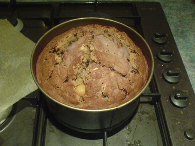 Mmmm fruit caek