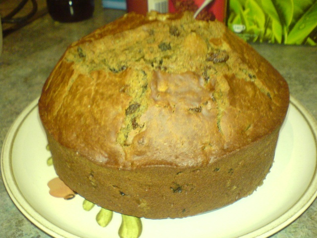 Yummy fruit cake was yummy