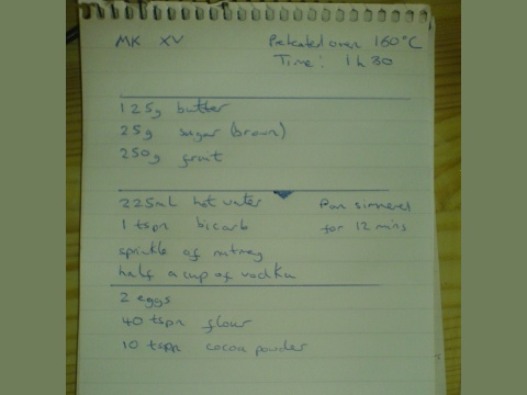 The recipe