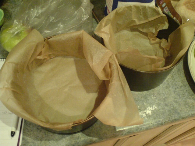 Two tins for lots of cake