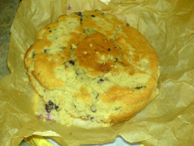 Unwrapped cake