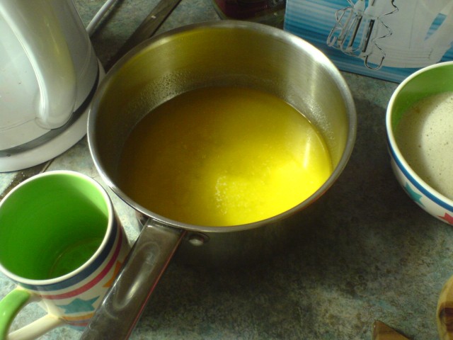 Melted butter