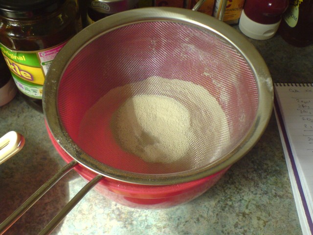 Sieved flower