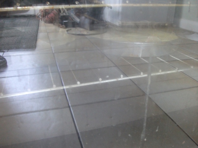 Cake in oven